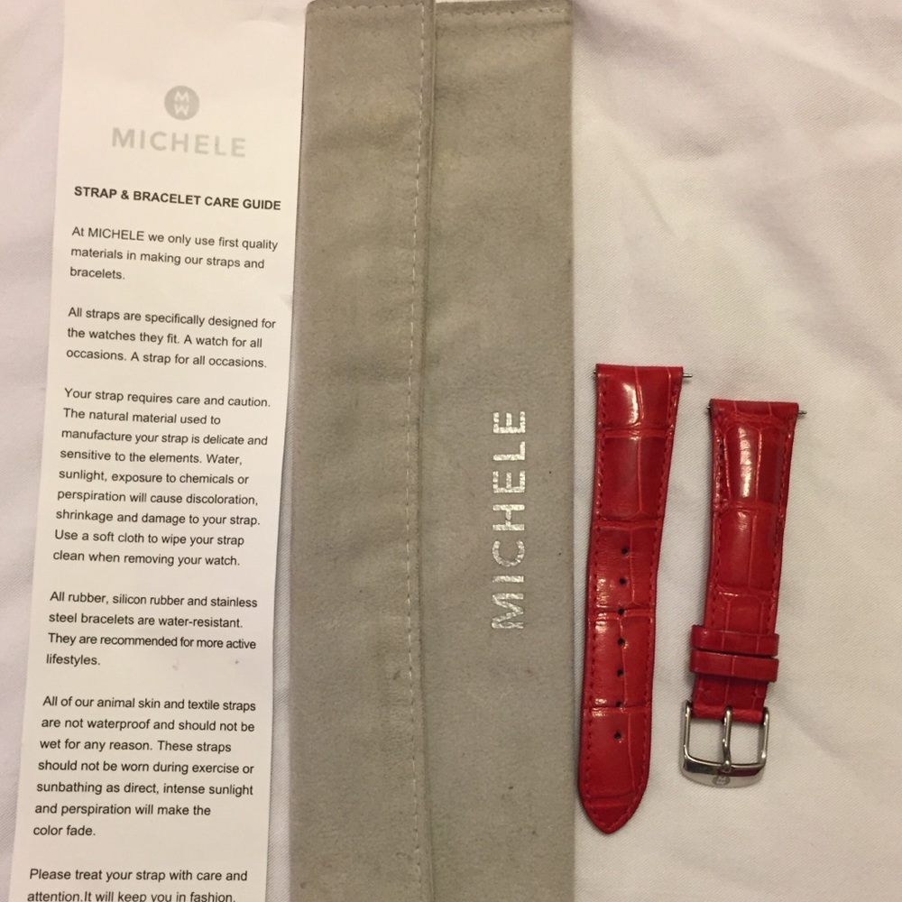 Michele Alligator Watch Strap